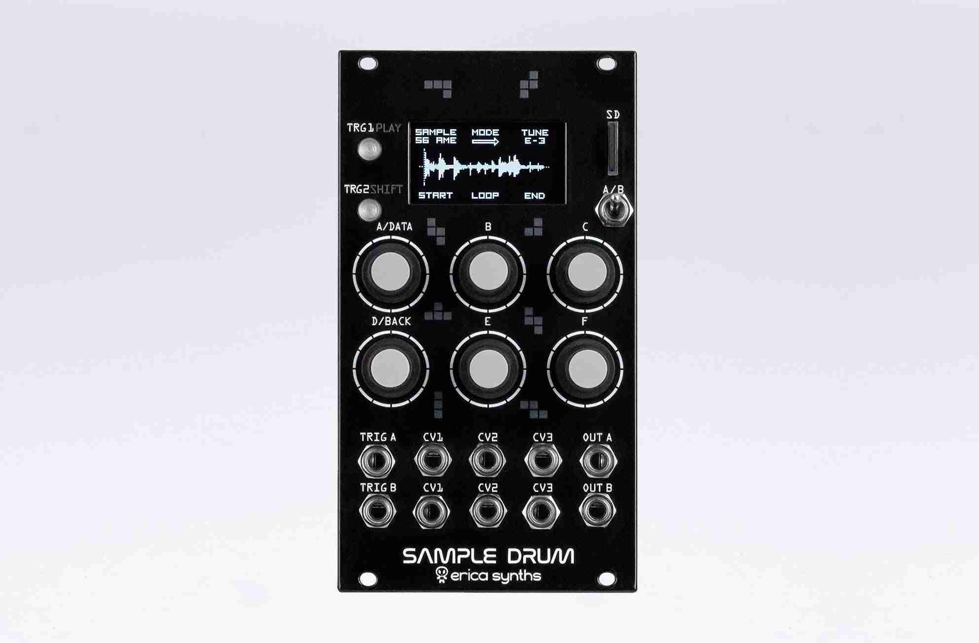 Erica Synths Sample Drum, eurorack module