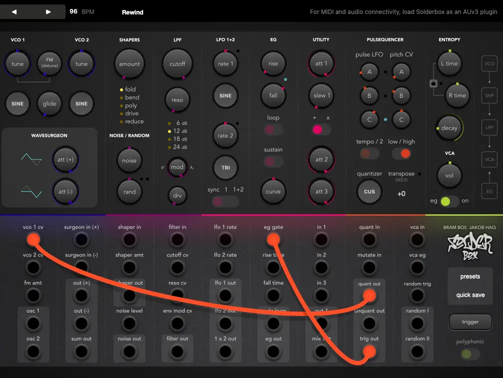 Solderbox review screenshot for ANR