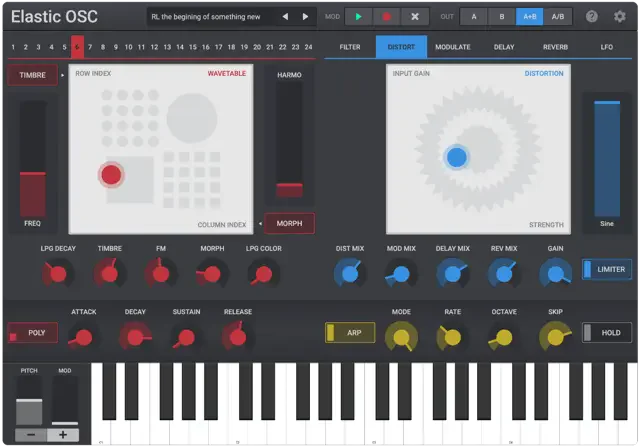 Elastic Osc desktop version