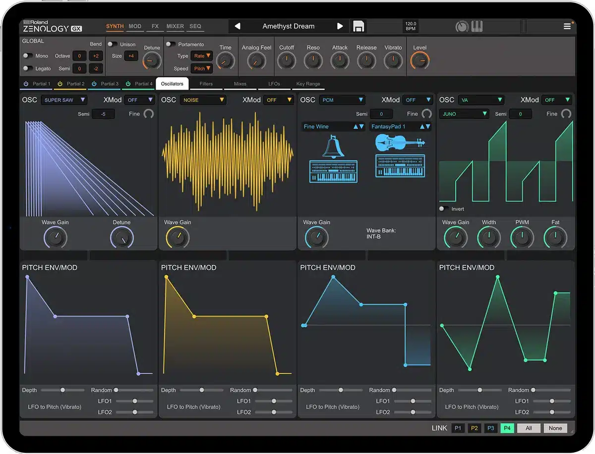 Roland Zenology for iPad is out
